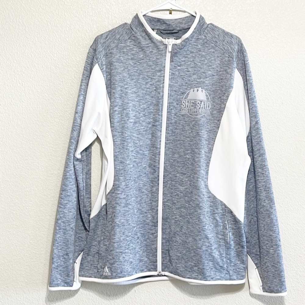 Adidas Woman Pure motion Golf Custom Design Jacket Size 2XL